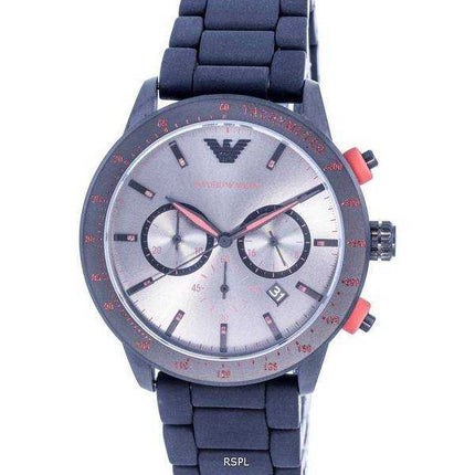 Orologio da uomo Emporio Armani Mario cronografo quadrante grigio quarzo AR11392