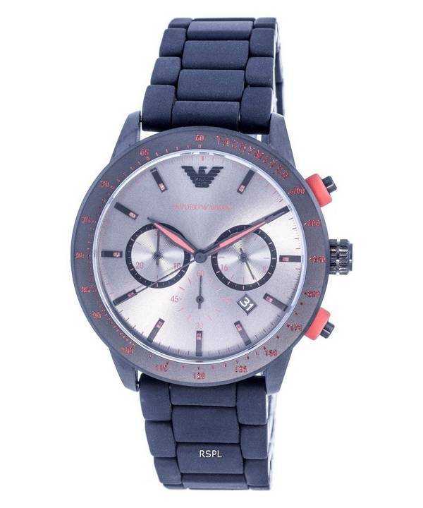 Orologio da uomo Emporio Armani Mario cronografo quadrante grigio quarzo AR11392