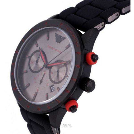 Orologio da uomo Emporio Armani Mario cronografo quadrante grigio quarzo AR11392