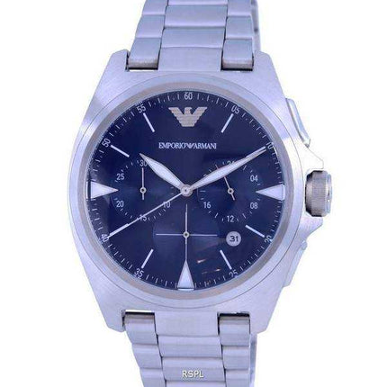 Orologio da uomo Emporio Armani con cronografo in acciaio inossidabile al quarzo AR11411