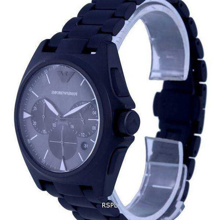 Orologio da uomo Emporio Armani con cronografo in acciaio inossidabile al quarzo AR11412