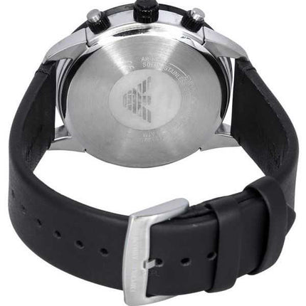 Orologio da uomo Emporio Armani cronografo in acciaio inossidabile con quadrante blu al quarzo AR11522