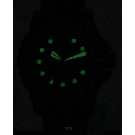 Orologio da uomo Emporio Armani Aqua cinturino in poliuretano nero quadrante nero al quarzo Diver's AR11539 200M
