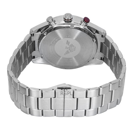 Orologio da uomo Emporio Armani Cronografo in acciaio inossidabile con quadrante multicolore al quarzo AR11645