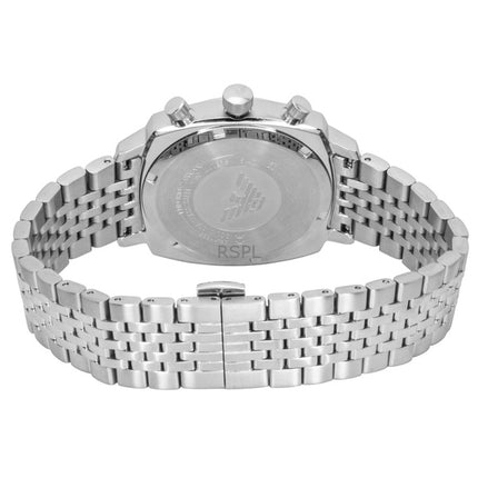 Orologio da uomo Emporio Armani Cronografo in acciaio inossidabile con quadrante blu al quarzo AR11688