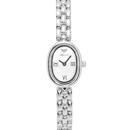 Orologio da donna Emporio Armani AR11720 in acciaio inossidabile con quadrante in madreperla al quarzo