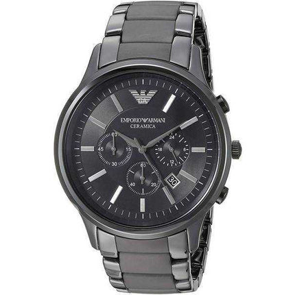 Orologio da uomo al quarzo cronografo Emporio Armani Ceramica AR1451