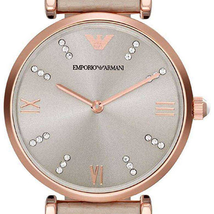Emporio Armani Classic Retro Quartz Diamond Accent AR1681 Orologio da donna
