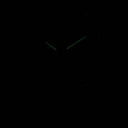 Orologio da uomo Emporio Armani Classic Black Dial in pelle nera AR1692