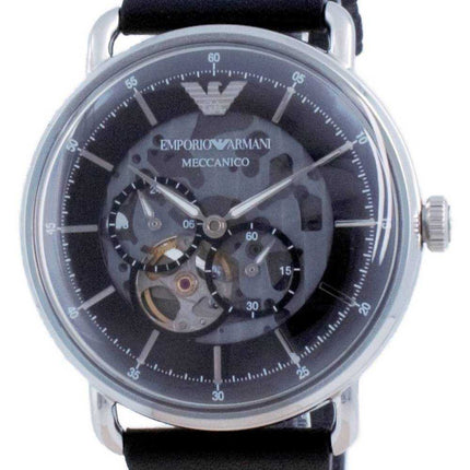 Orologio da uomo Emporio Armani con quadrante a cuore aperto automatico AR60026