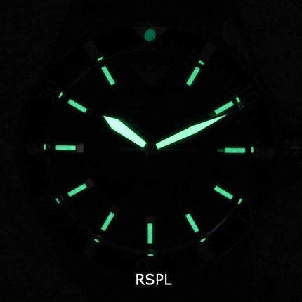 Orologio da uomo Emporio Armani Meccanico in acciaio inossidabile con quadrante blu automatico AR60059 100M