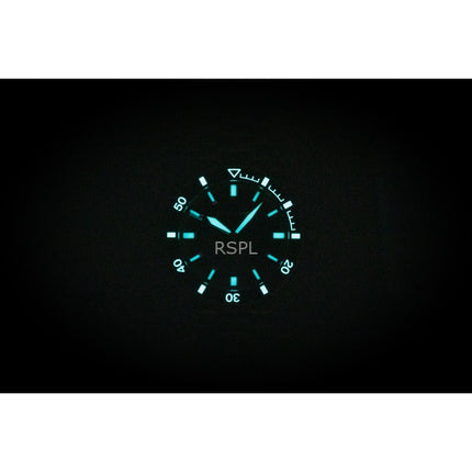 Orologio da uomo Emporio Armani Sea Explorer in acciaio inossidabile con quadrante blu, subacqueo automatico AR60090 200M