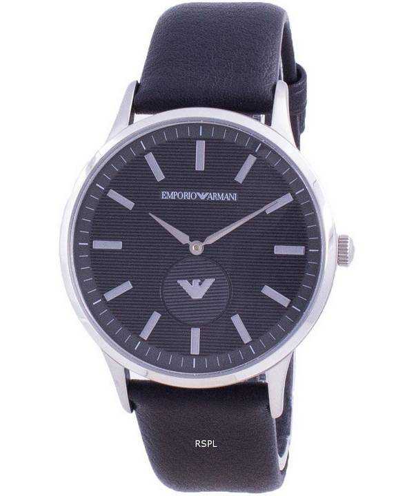 Orologio da uomo Emporio Armani Renato con quadrante nero al quarzo AR80039