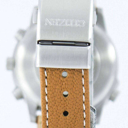 Orologio da uomo Citizen Promaster Sky Pilot Eco-Drive radiocontrollato cronografo AS4020-44B