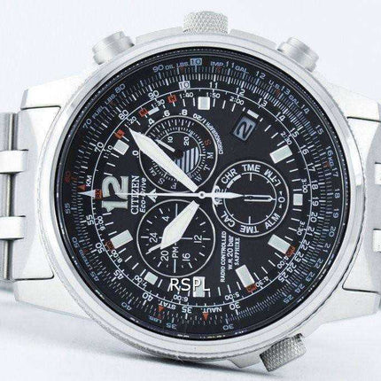 Orologio da uomo Citizen Promaster Sky Pilot Eco-Drive Radio Controlled Cronografo AS4020-52E
