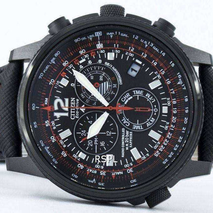 Orologio da uomo Citizen Promaster Sky Pilot Eco-Drive Radio Controlled Cronografo AS4025-08E