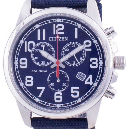 Orologio da uomo Citizen Chandler con quadrante nero Eco-Drive AT0200-21L 100M