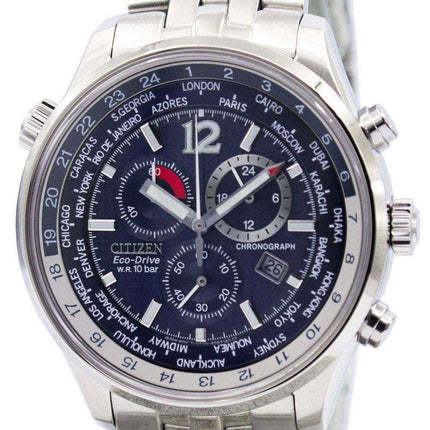 Orologio da uomo Citizen Eco Drive Chronograph World Time AT0360-50L AT0360