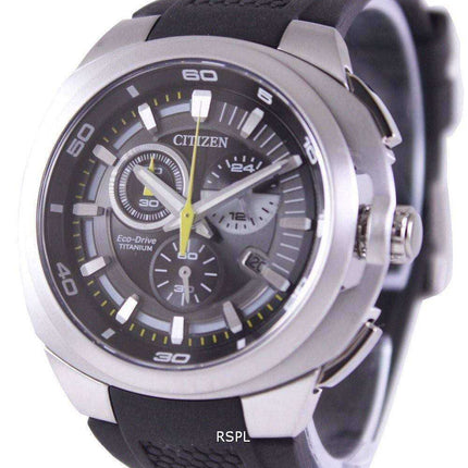 Orologio da uomo Citizen Eco-Drive Chronograph Super Titanium AT2025-02E AT2025