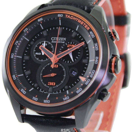 Orologio da uomo Citizen WDR Eco-Drive con cronografo tachimetrico AT2185-06E