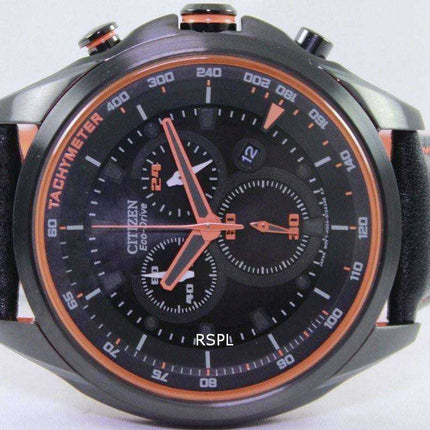 Orologio da uomo Citizen WDR Eco-Drive con cronografo tachimetrico AT2185-06E