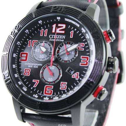 Orologio da uomo Citizen WDR Eco-Drive cronografo tachimetro AT2225-03E