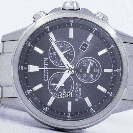 Orologio da uomo Citizen Eco-Drive Titanium Chronograph AT2340-81E