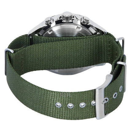 Orologio da uomo Citizen Eco-Drive AT2500-19W 100M con cinturino in nylon e quadrante verde