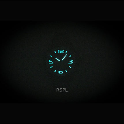 Orologio da uomo Citizen Brycen Cronografo con cinturino in silicone e quadrante nero Eco-Drive AT2587-02E 100M