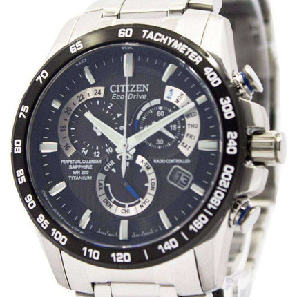 Citizen Eco-Drive Perpetual Calendar AT4010-50E Orologio da uomo in titanio