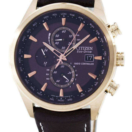 Orologio da uomo Citizen Eco-Drive Radio Controlled World Time AT8019-02W