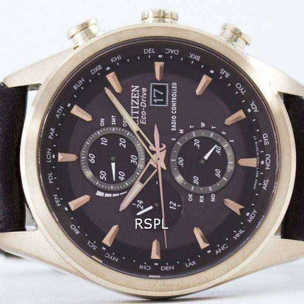 Orologio da uomo Citizen Eco-Drive Radio Controlled World Time AT8019-02W