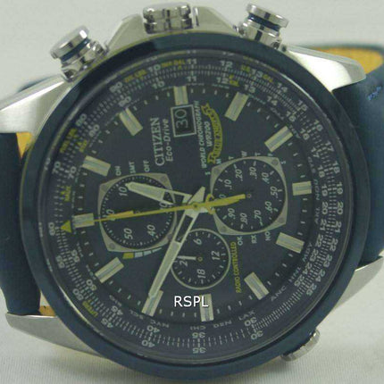 Cronografo Citizen Eco Blue Angels Radio Controlled World AT8020-03L