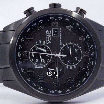 Orologio da uomo Citofen Eco-Drive Cronografo World-Time Atomic AT8105-53E