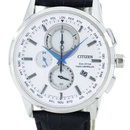 Orologio da uomo Citofen Eco-Drive Radio Controlled World Time AT8110-11A