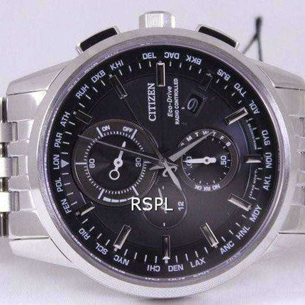 Orologio da uomo Citizen Eco-Drive Radio Controlled World Time AT8110-61E