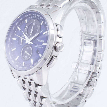 Orologio da uomo cronografo radiocontrollato Citizen Eco-Drive AT8110-61L