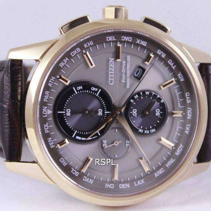 Orologio da uomo Citizen Eco-Drive Radio Controlled World Time AT8113-12H