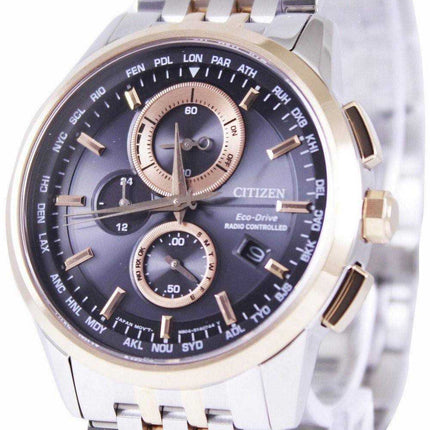 Orologio da uomo Citizen Eco-Drive Radio Controlled World Time AT8116-65E