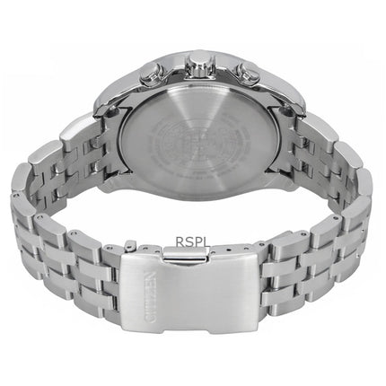 Orologio da uomo Citizen Eco-Drive Radiocontrollato in acciaio inossidabile con quadrante blu, Diver&#39;s AT9031-52L 200M