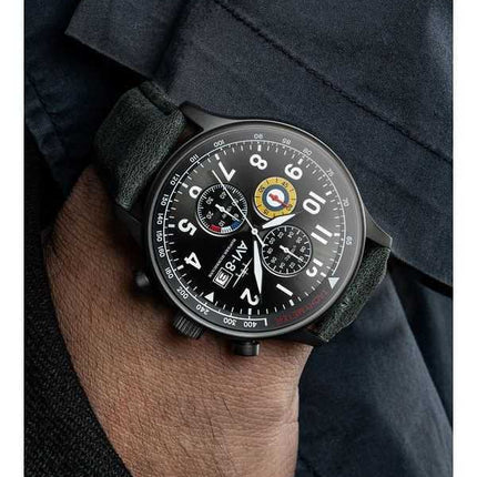 Orologio da uomo AVI-8 Hawker Hurricane con cronografo al quarzo AV-4011-0D.