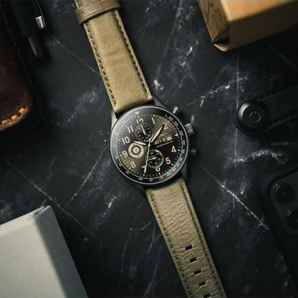 Orologio da uomo AVI-8 Hawker Hurricane cronografo al quarzo AV-4011-0E