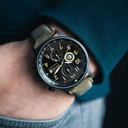 Orologio da uomo AVI-8 Hawker Hurricane cronografo al quarzo AV-4011-0E