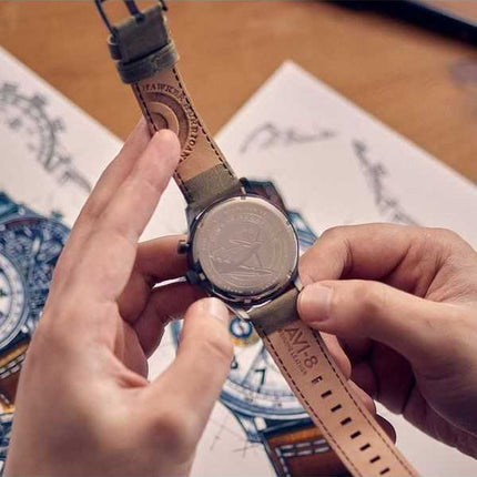Orologio da uomo AVI-8 Hawker Hurricane cronografo al quarzo AV-4011-0E