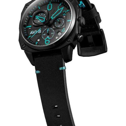 Orologio da uomo AVI-8 Hawker Hunter cronografo blu diamante quarzo AV-4052-05