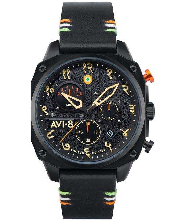 Orologio da uomo AVI-8 Hawker Hunter in edizione limitata con cronografo al quarzo AV-4052-IN01
