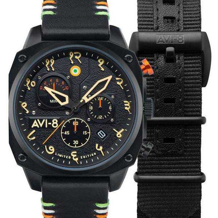 Orologio da uomo AVI-8 Hawker Hunter in edizione limitata con cronografo al quarzo AV-4052-IN01