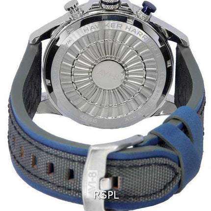 AVI-8 Hawker Harrier II Admiral Blue Steel Dual Retrograde Chronograph Quartz AV-4056-01 Orologio da uomo