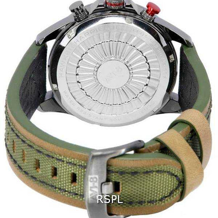 AVI-8 Hawker Harrier II Gunmetal Dark Earth Dual Retrograde Chronograph Quartz AV-4056-03 Orologio da uomo