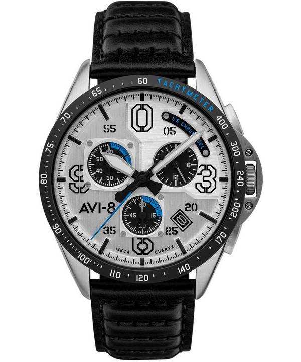 AVI-8 P-51 Mustang Command Pilot Blakeslee Chronograph Quartz AV-4077-01 Orologio da uomo